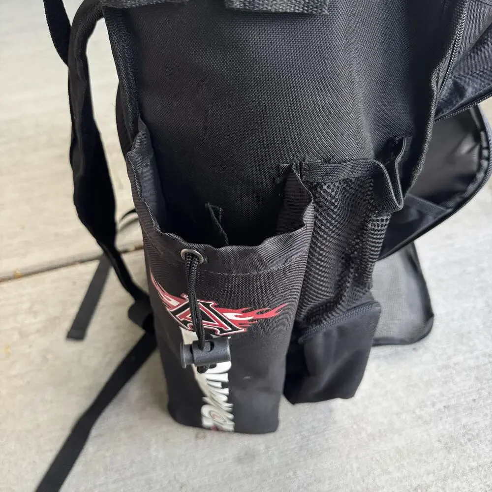 Large Anderson Bat Company All Pro Bat Pack Baseball Softball Backpack Black